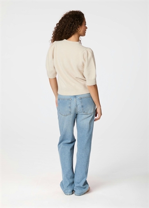 Trudy deco knit cardigan Ivory Neo Noir 